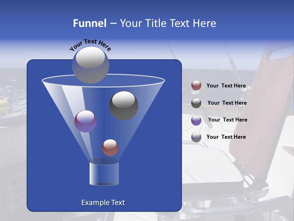 Deep North Fishing PowerPoint Template