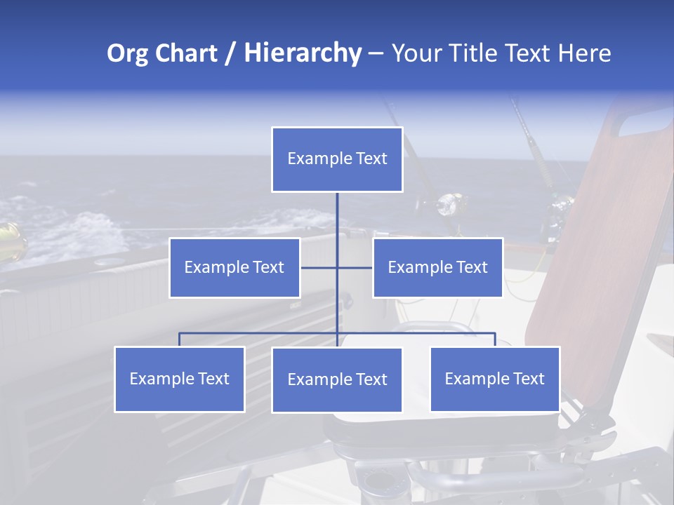 Deep North Fishing PowerPoint Template