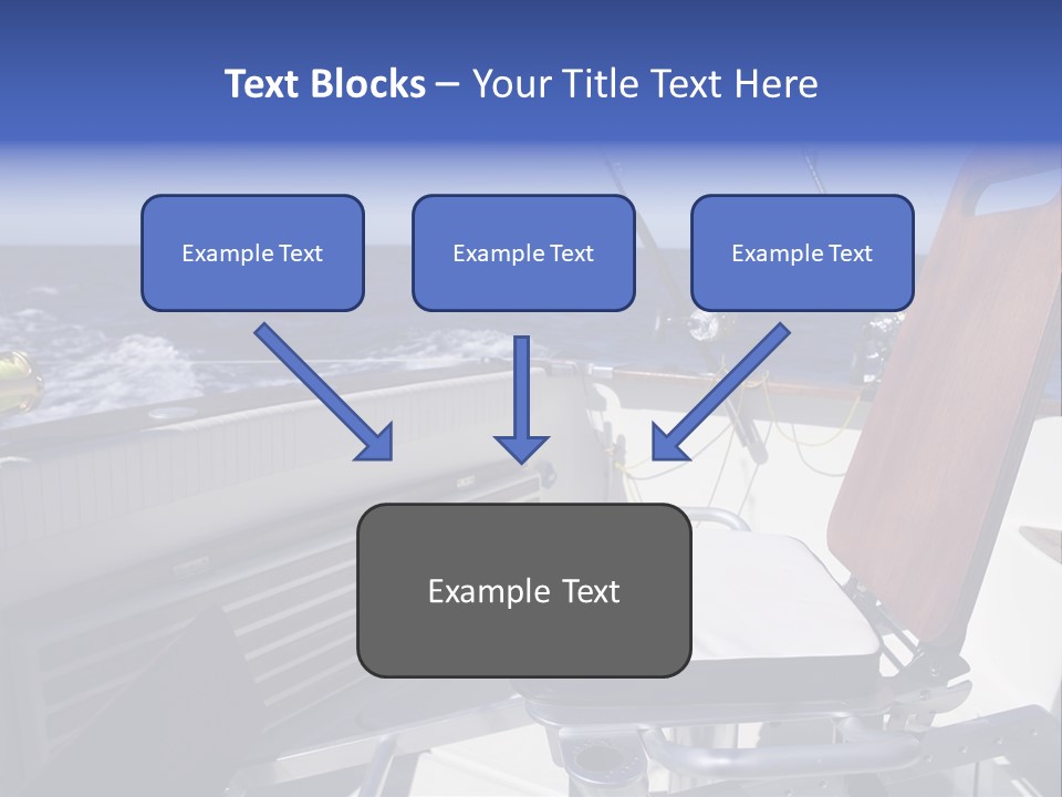 Deep North Fishing PowerPoint Template