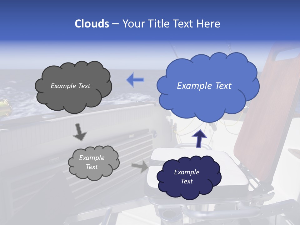 Deep North Fishing PowerPoint Template