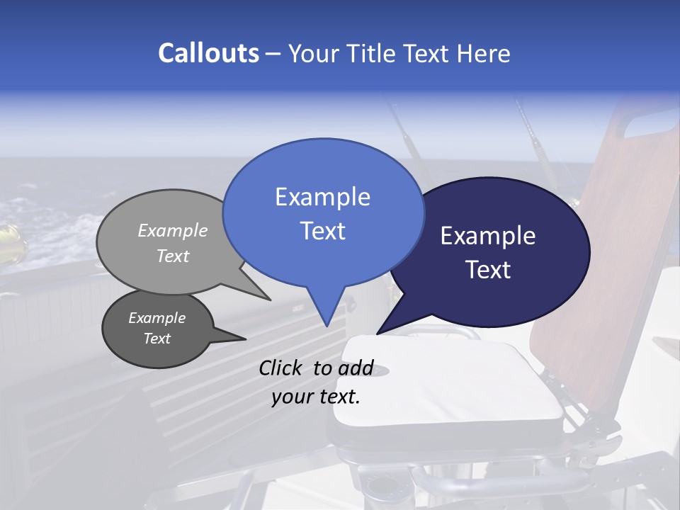 Deep North Fishing PowerPoint Template