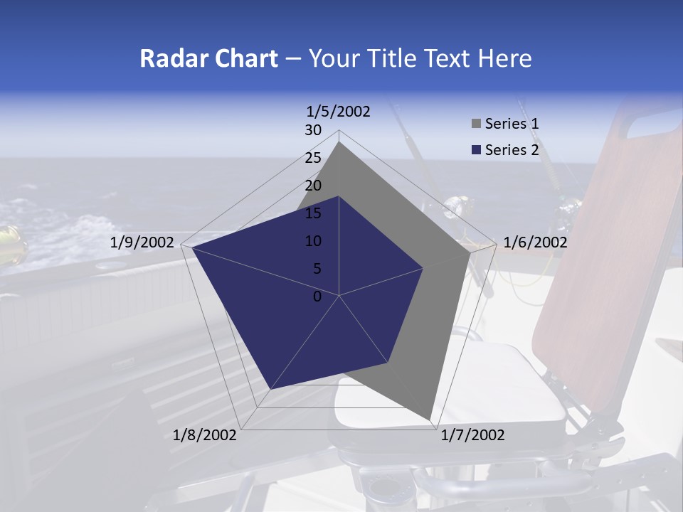 Deep North Fishing PowerPoint Template