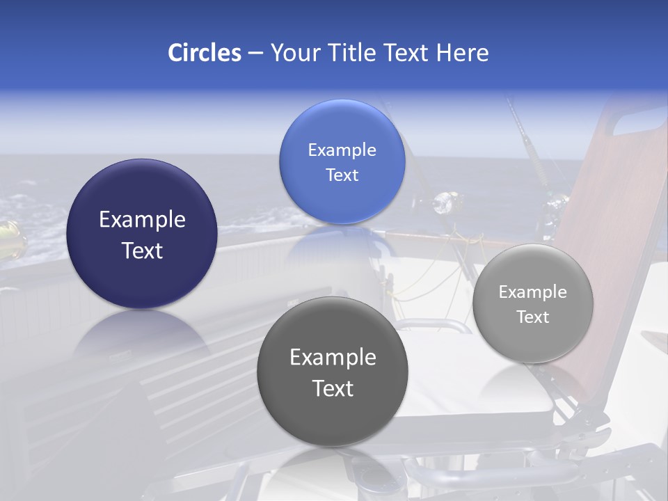 Deep North Fishing PowerPoint Template