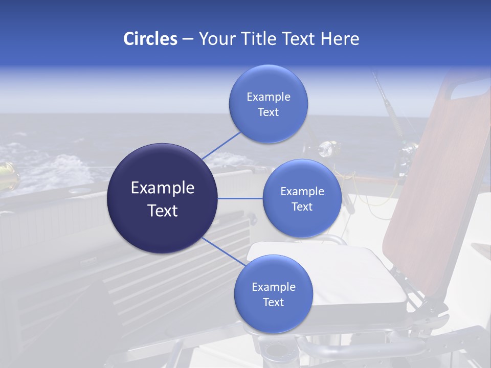 Deep North Fishing PowerPoint Template