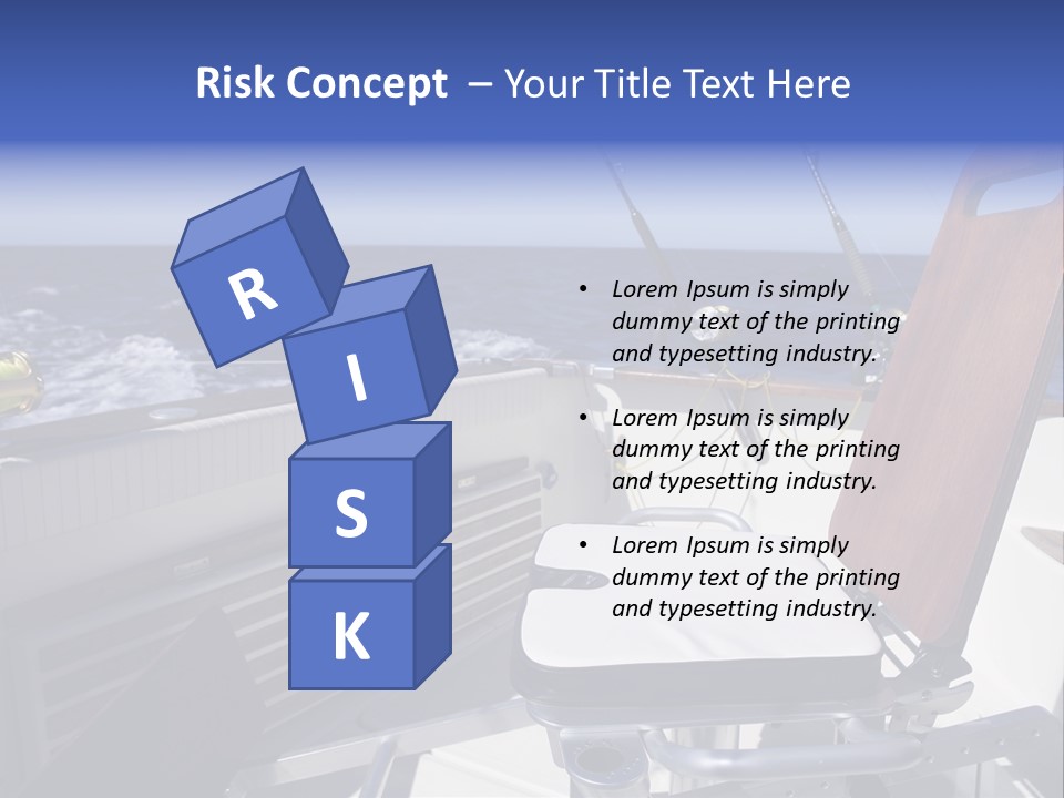 Deep North Fishing PowerPoint Template