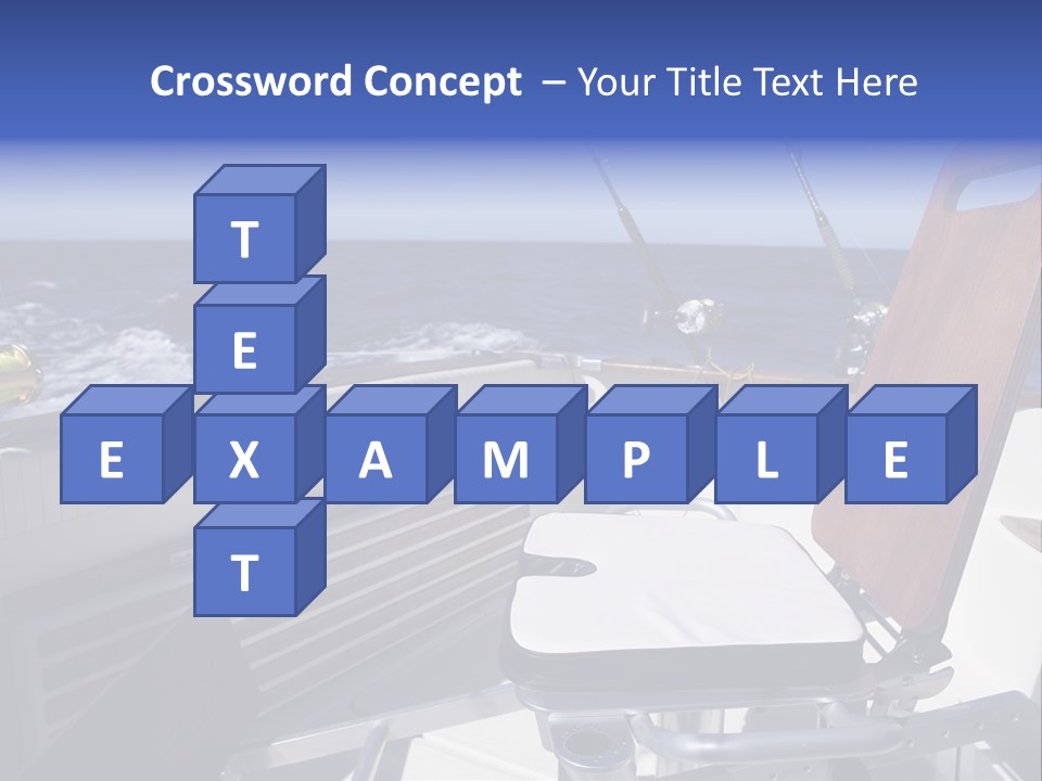 Deep North Fishing PowerPoint Template