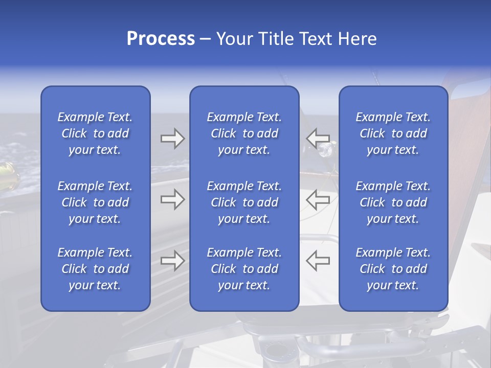 Deep North Fishing PowerPoint Template