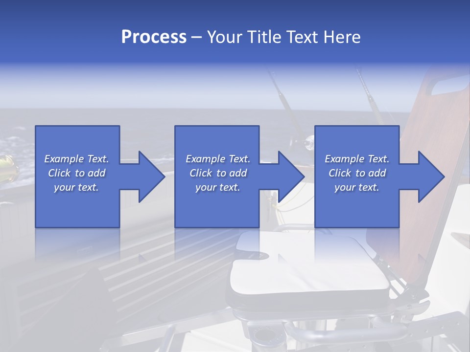 Deep North Fishing PowerPoint Template
