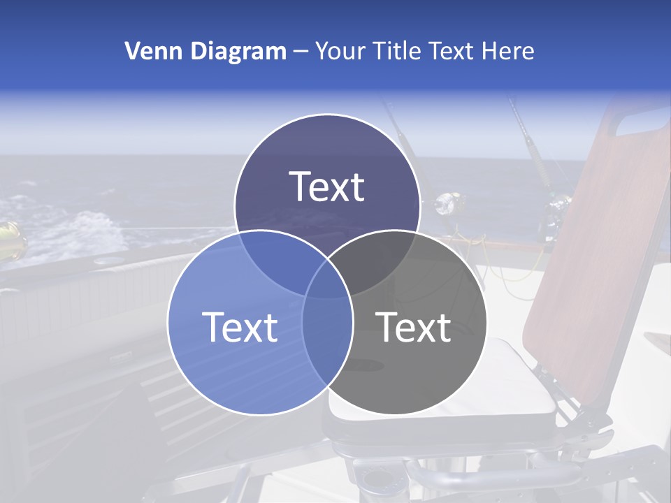 Deep North Fishing PowerPoint Template