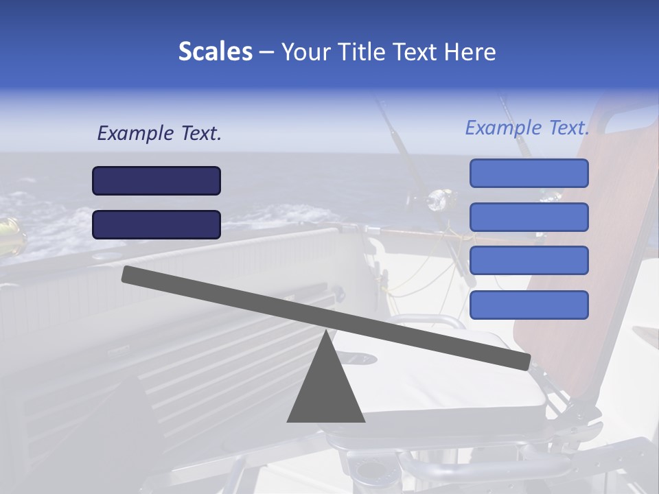 Deep North Fishing PowerPoint Template