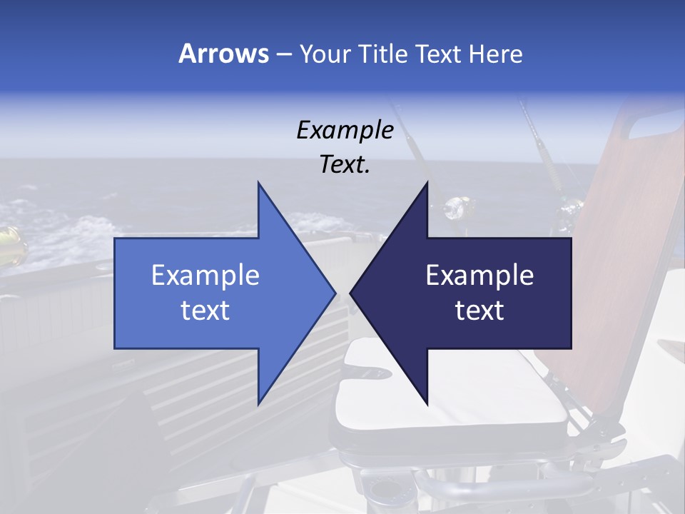 Deep North Fishing PowerPoint Template