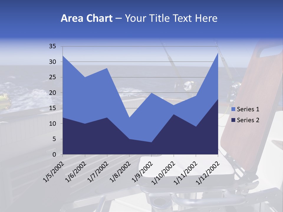 Deep North Fishing PowerPoint Template