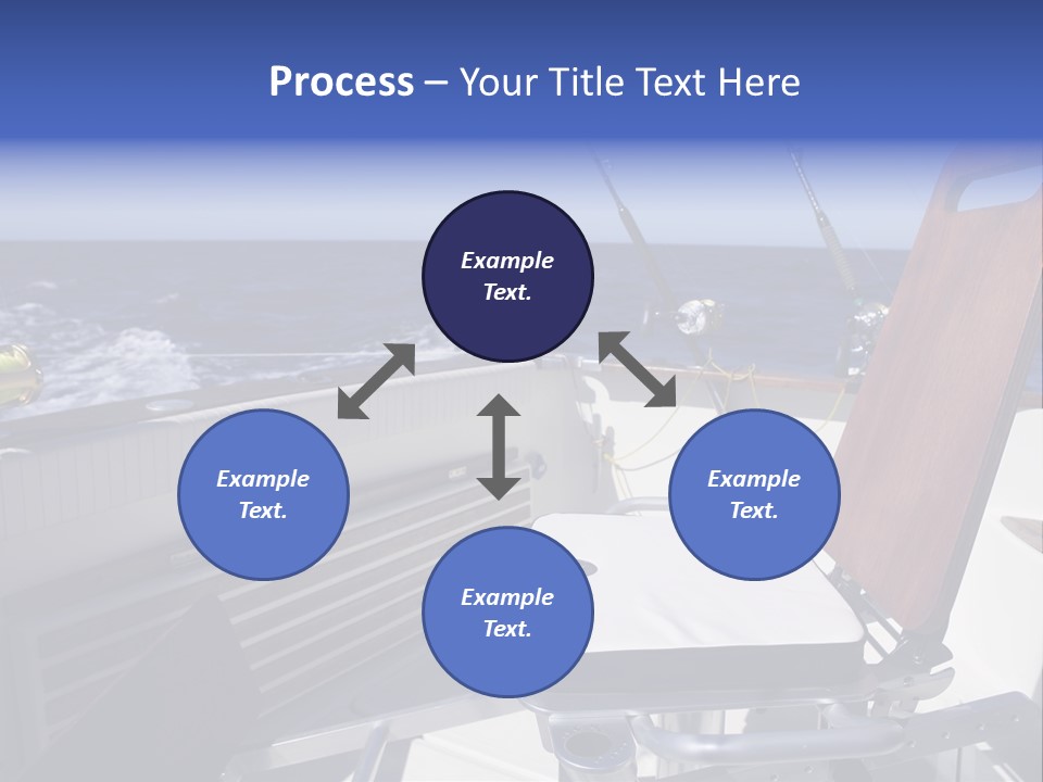 Deep North Fishing PowerPoint Template