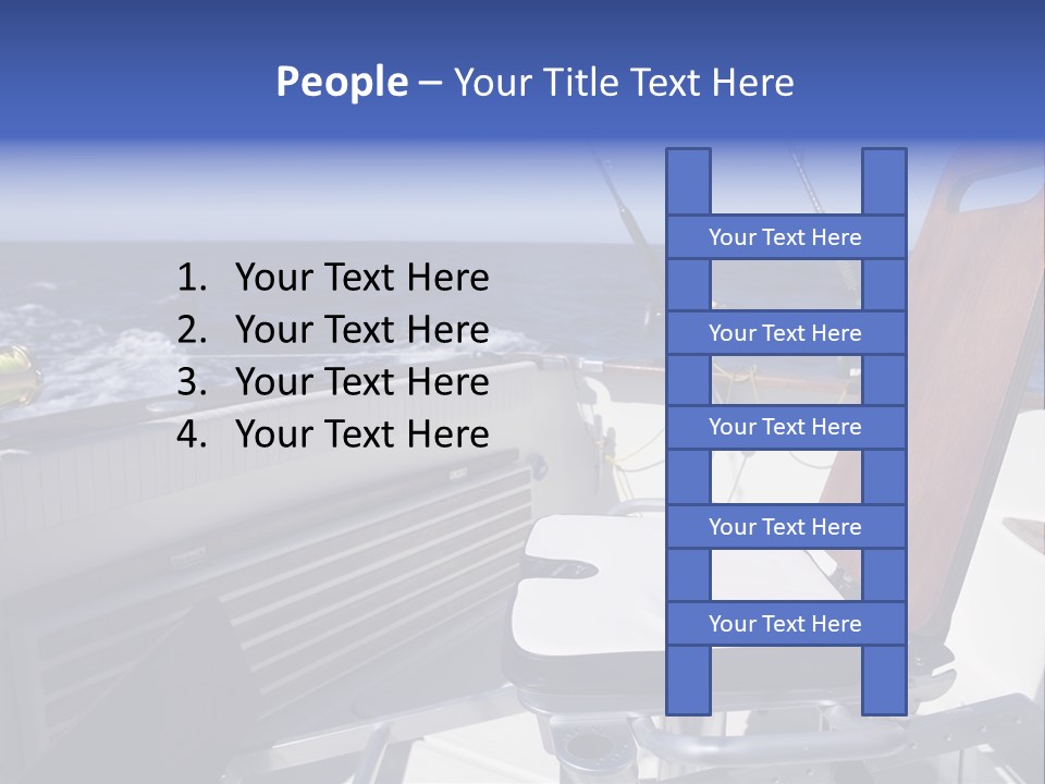 Deep North Fishing PowerPoint Template