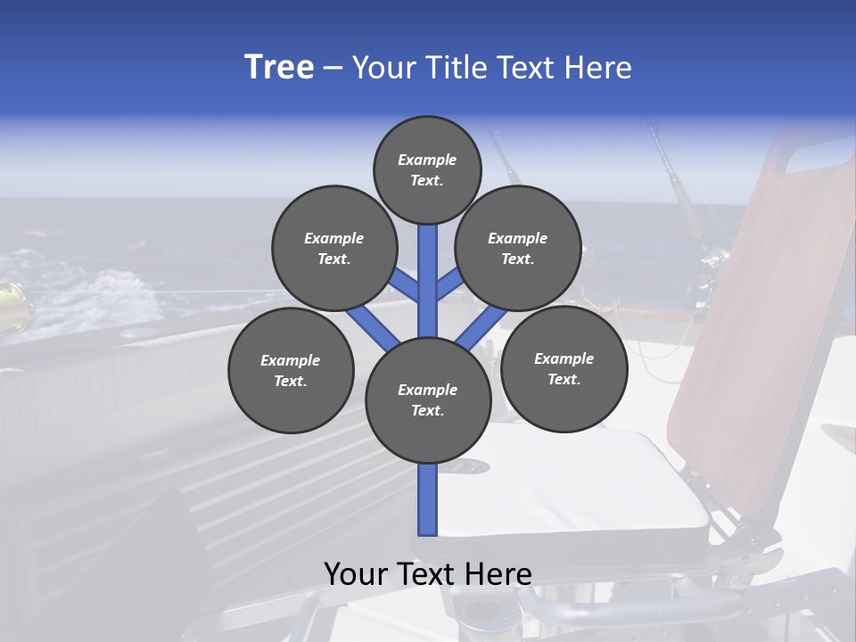 Deep North Fishing PowerPoint Template