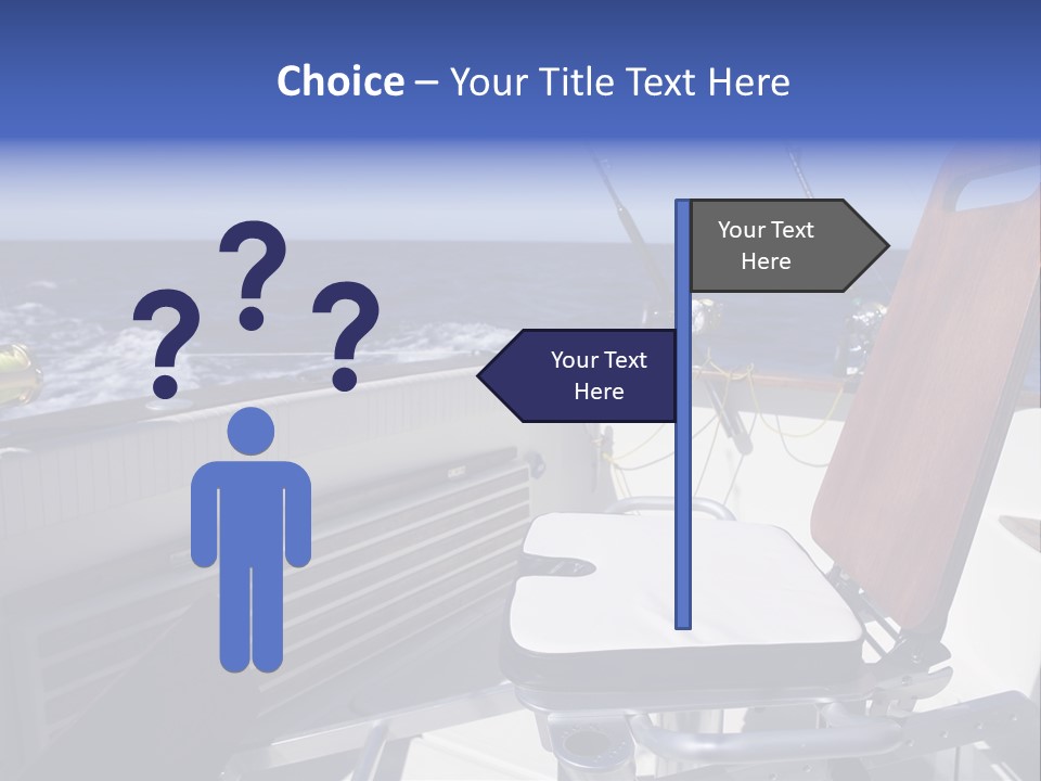 Deep North Fishing PowerPoint Template