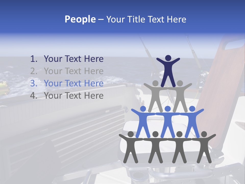 Deep North Fishing PowerPoint Template