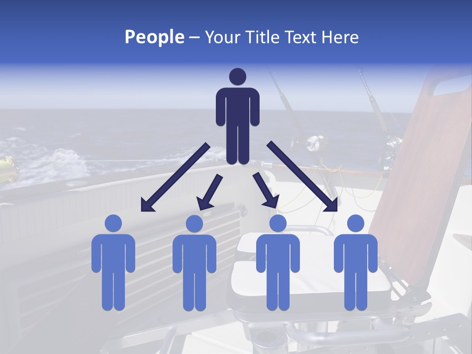 Deep North Fishing PowerPoint Template