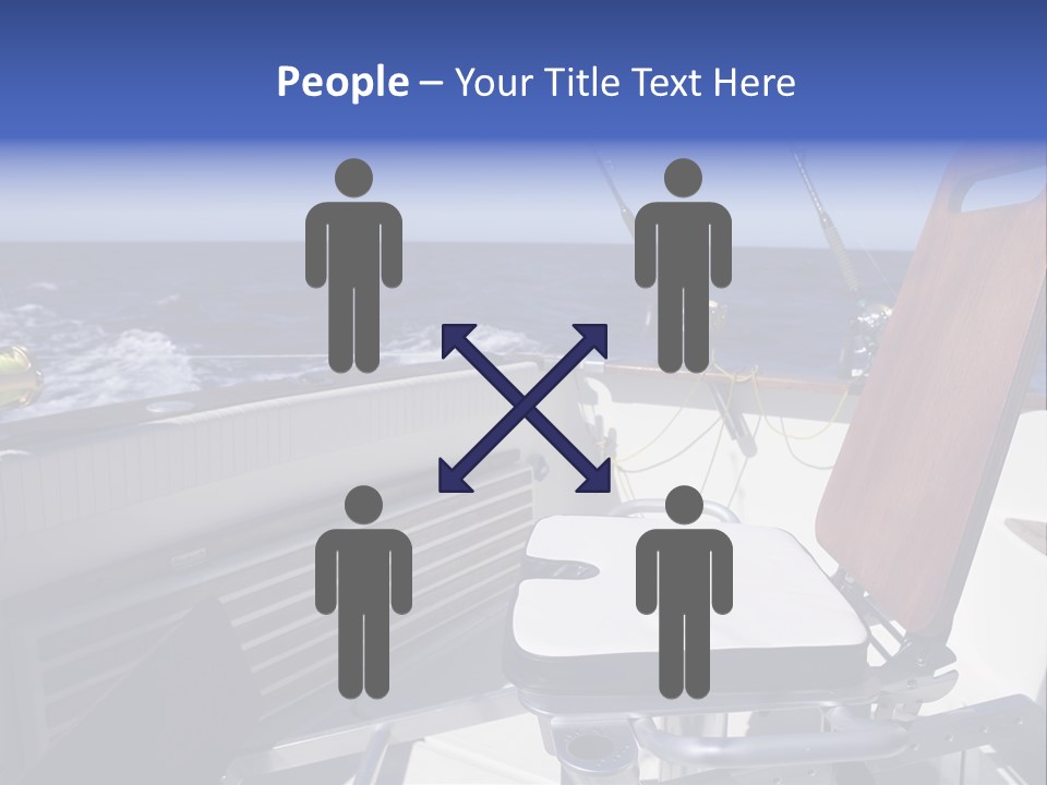 Deep North Fishing PowerPoint Template