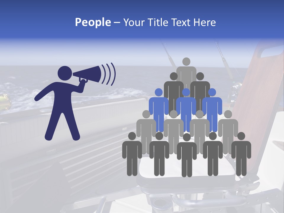 Deep North Fishing PowerPoint Template