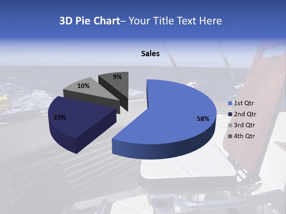 Deep North Fishing PowerPoint Template