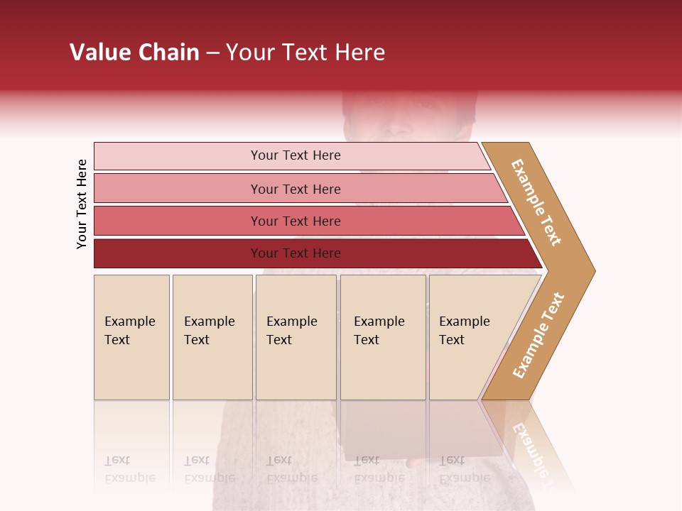 Men White Gift PowerPoint Template