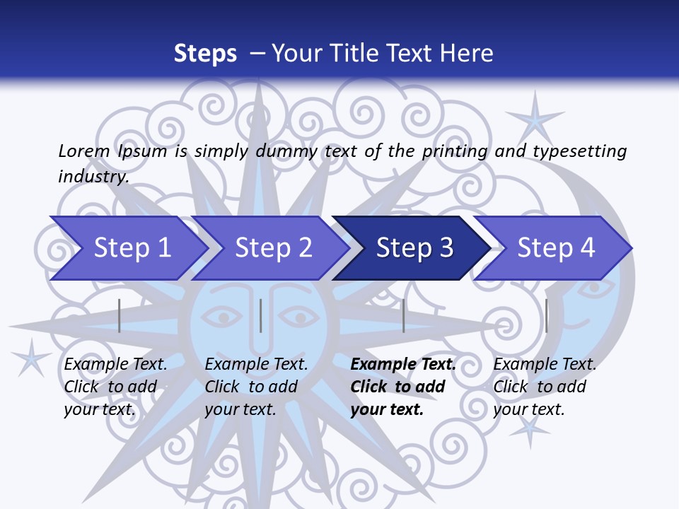 Banner Art Icon PowerPoint Template