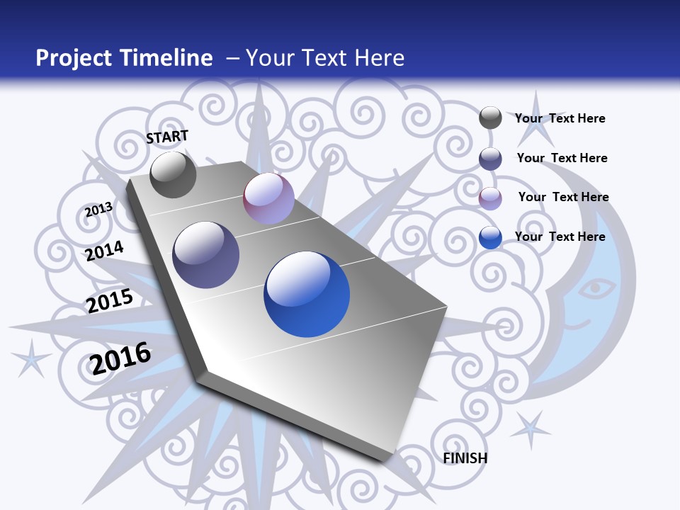 Banner Art Icon PowerPoint Template