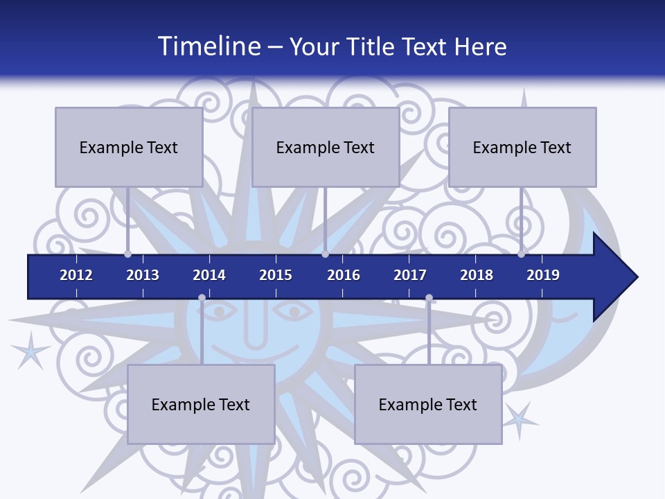Banner Art Icon PowerPoint Template