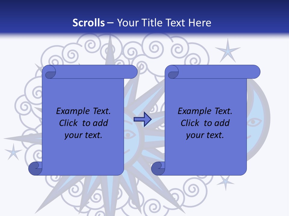 Banner Art Icon PowerPoint Template