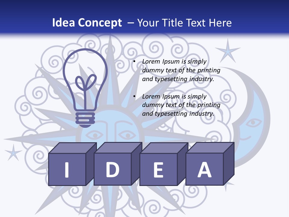 Banner Art Icon PowerPoint Template