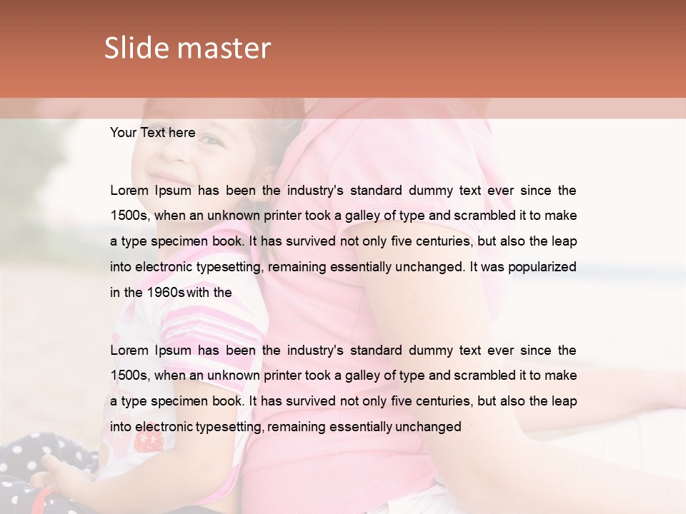 Freedom Young Russian PowerPoint Template