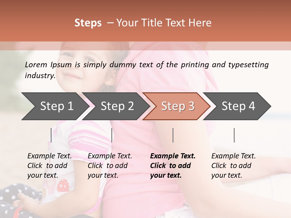Freedom Young Russian PowerPoint Template