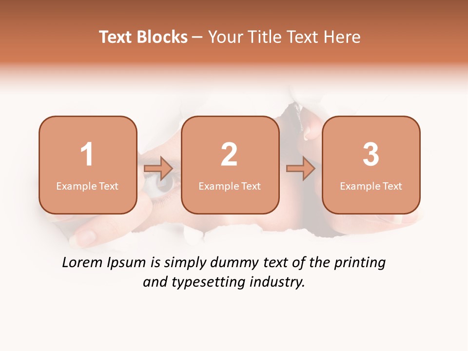 Ideas Solitude Isolated PowerPoint Template