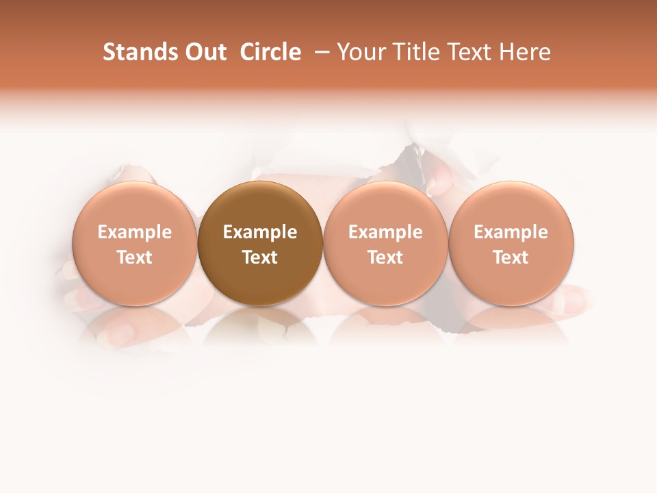 Ideas Solitude Isolated PowerPoint Template