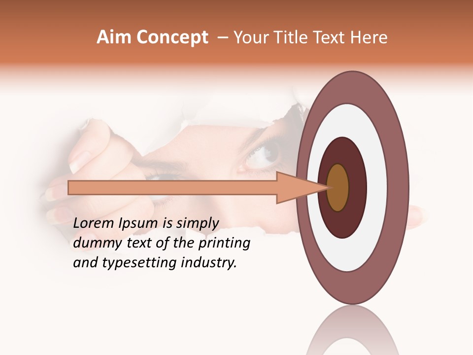 Ideas Solitude Isolated PowerPoint Template