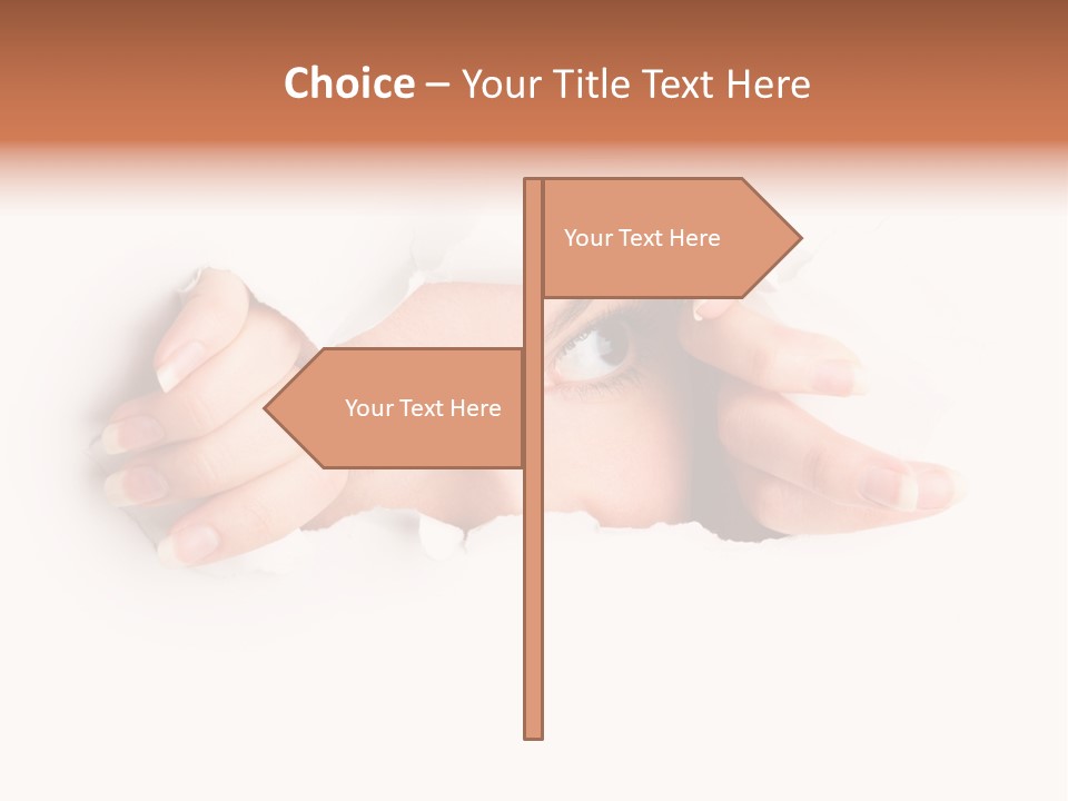 Ideas Solitude Isolated PowerPoint Template