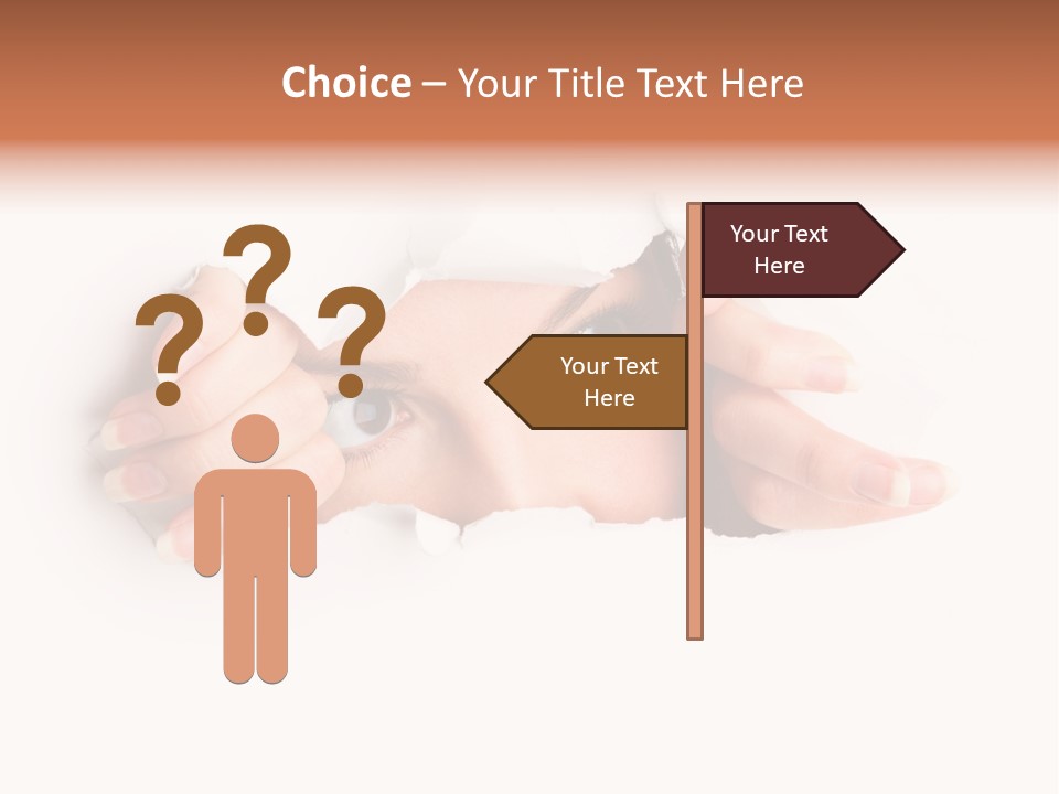 Ideas Solitude Isolated PowerPoint Template