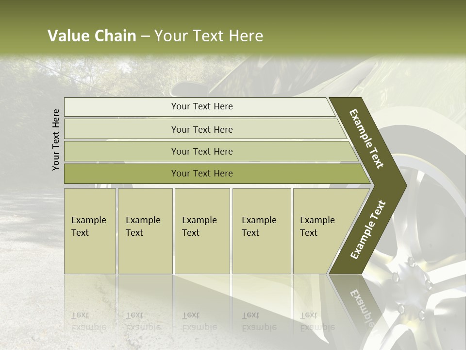 Country Black Fast PowerPoint Template