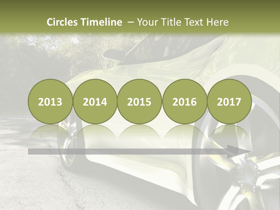 Country Black Fast PowerPoint Template