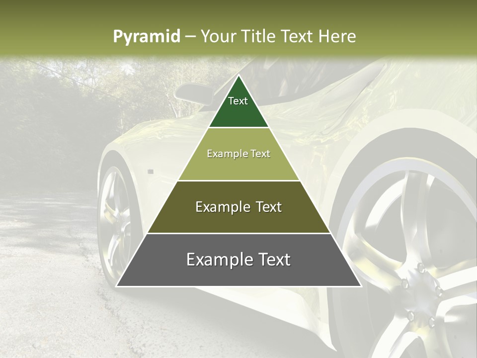 Country Black Fast PowerPoint Template