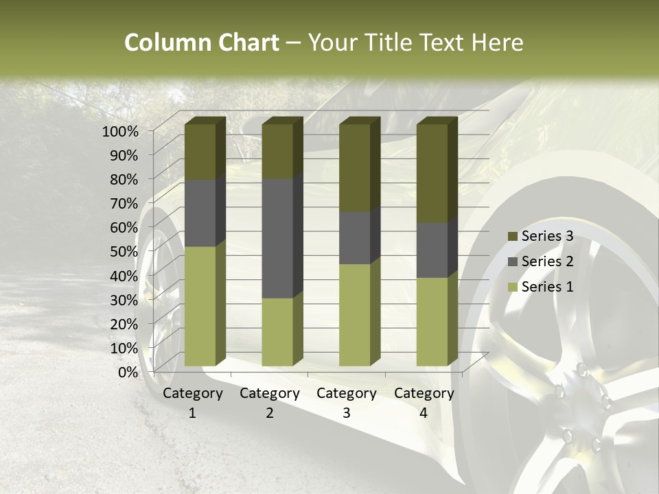 Country Black Fast PowerPoint Template