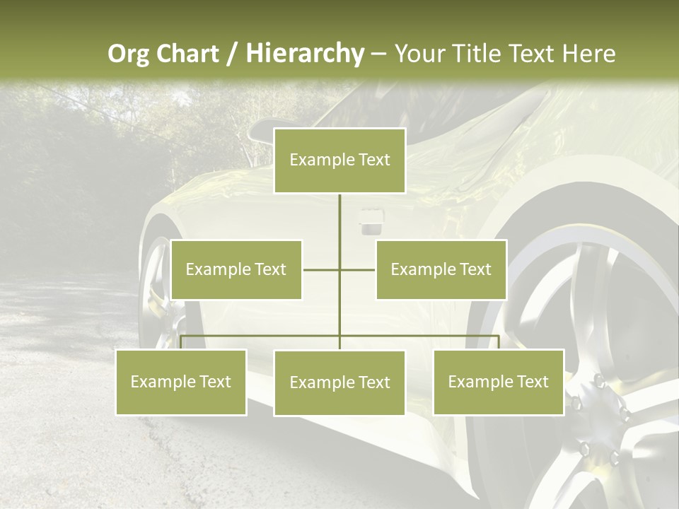 Country Black Fast PowerPoint Template