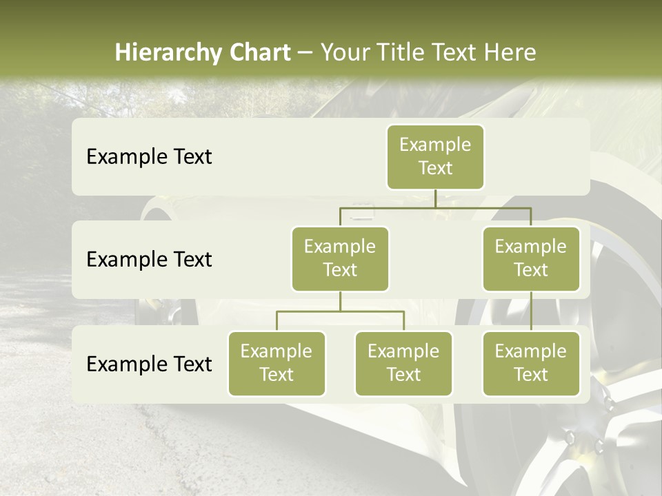 Country Black Fast PowerPoint Template