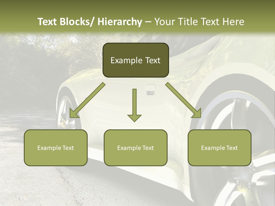 Country Black Fast PowerPoint Template