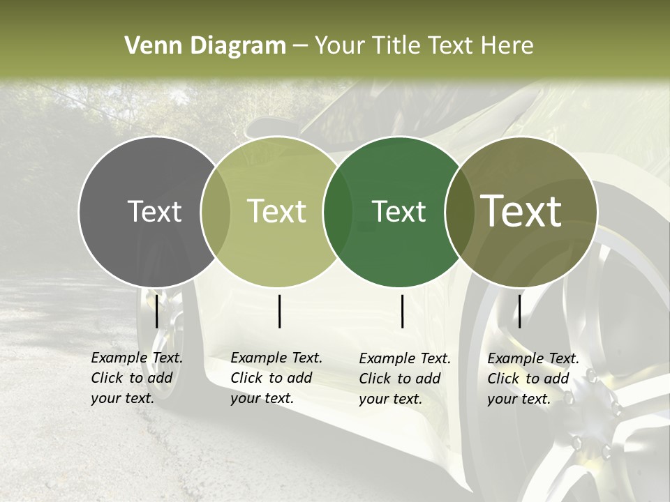 Country Black Fast PowerPoint Template