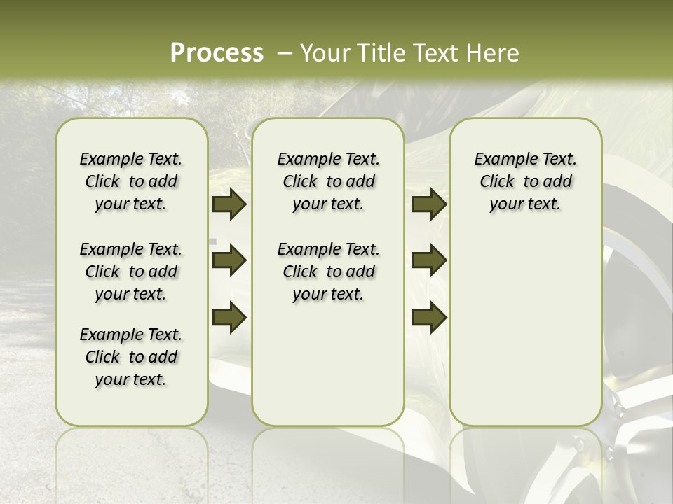 Country Black Fast PowerPoint Template
