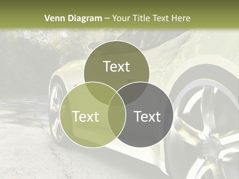 Country Black Fast PowerPoint Template