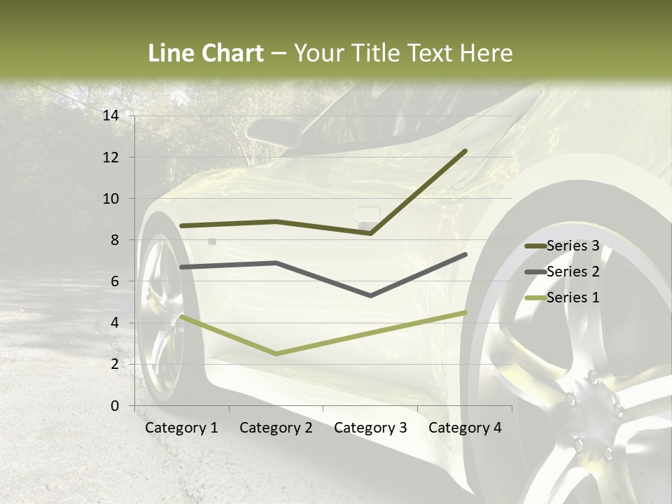 Country Black Fast PowerPoint Template