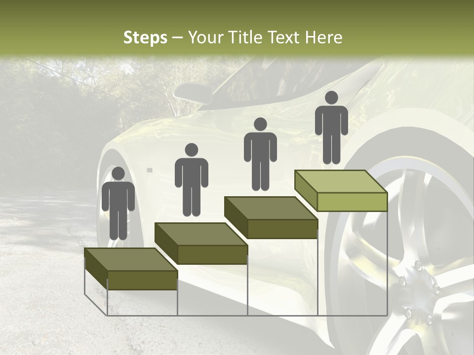 Country Black Fast PowerPoint Template